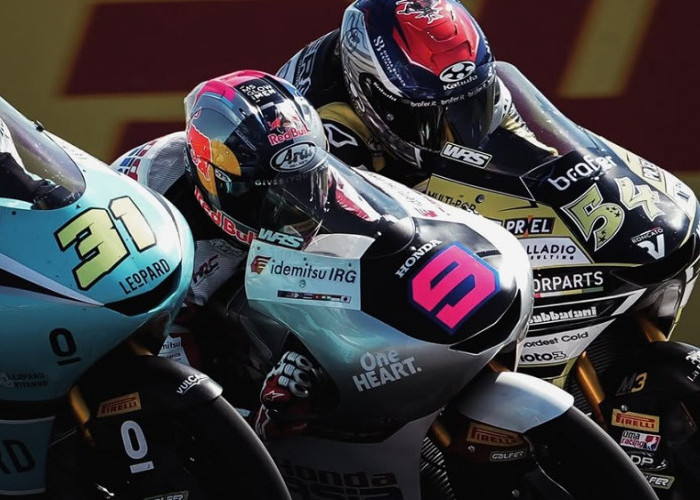 Start P16 Tak Menghalangi Veda Ega Pratama, Akhirnya Finis P9 di Balapan Moto3