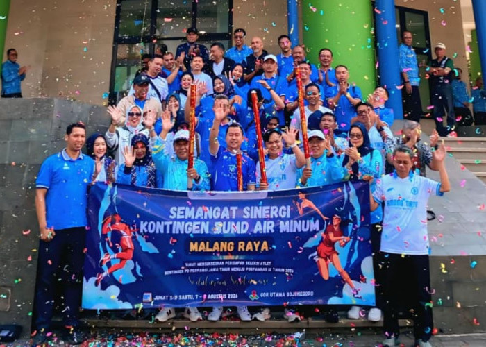 Tiga BUMD Air Minum Malang Raya Lepas Kontingen PORPAMNAS IX 2026, Perkuat Sinergi Pelayanan
