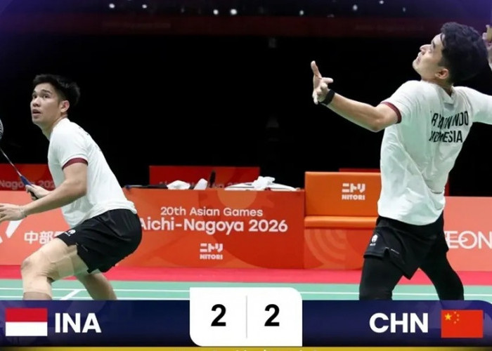 Leo-Daniel Menang, Indonesia Paksa China Mainkan Partai Penentuan