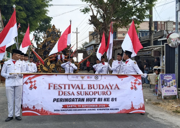 Kemeriahan Festival Budaya Desa Sukopuro 2026, Ikut Dongkrak Perputaran Ekonomi UMKM