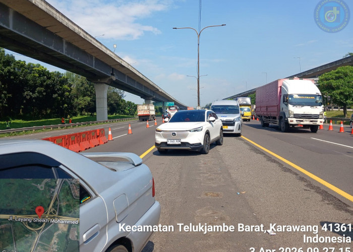 Contraflow Diberlakukan di Tol Jakarta-Cikampek, Antisipasi Kepadatan Arus Libur Paskah