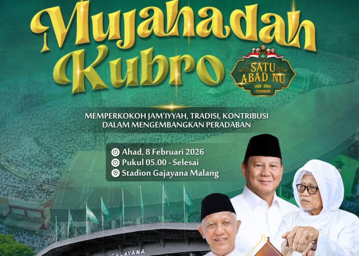 Rundown Lengkap Mujahadah Kubro Harlah 1 Abad NU di Kota Malang