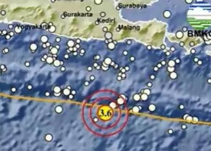 Gempa Magnitudo 5,5 Guncang Pacitan, Getaran Terasa hingga Malang Raya