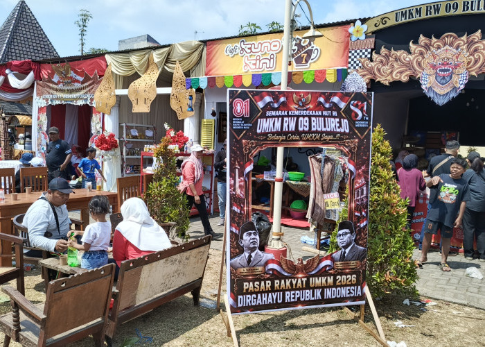 Pasar Rakyat UMKM Saptorenggo Meriah, Ribuan Warga Serbu Stan hingga Berburu Doorprize