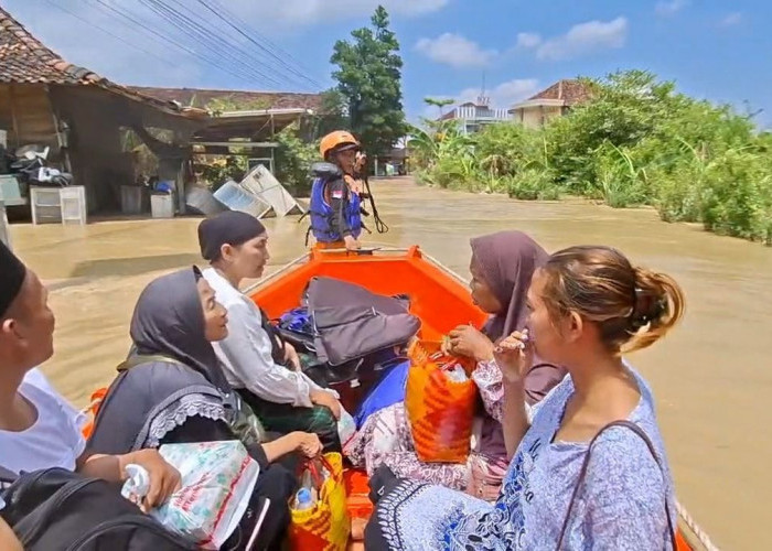 Banjir Terjang Demak, Jateng: 2.839 Jiwa Mengungsi, Ketinggian Air Mencapai 1,5 Meter
