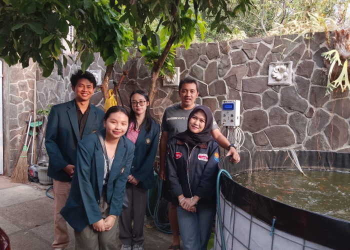 IoT Pantau Kualitas Air Kolam Lele Lewat HP, Mahasiswa FTAB UB Juara I Expo 3M 2026