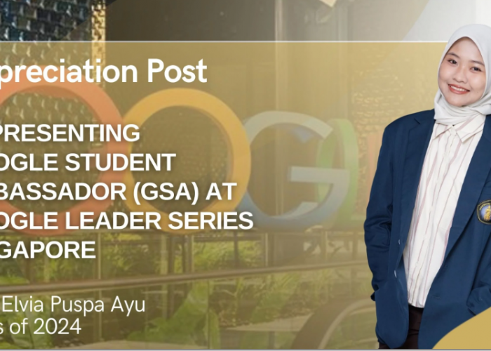Mahasiswa FISIP UB Wakili Indonesia di Google Education Leader Series di Singapura
