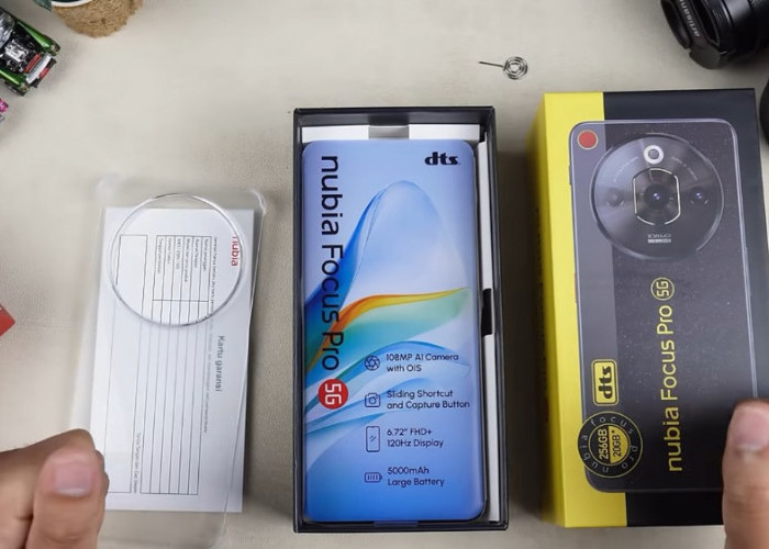 Nubia Focus Pro 5G Bikin Heboh! HP Kamera 108 MP Rp2 Jutaan Ini Disebut “Flagship Murah”
