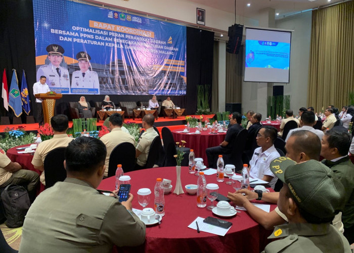  Menyongsong Status Kota Metropolitan, Pemkot Malang Perkuat SDM PPNS dan Bakal Tambah Personelnya 