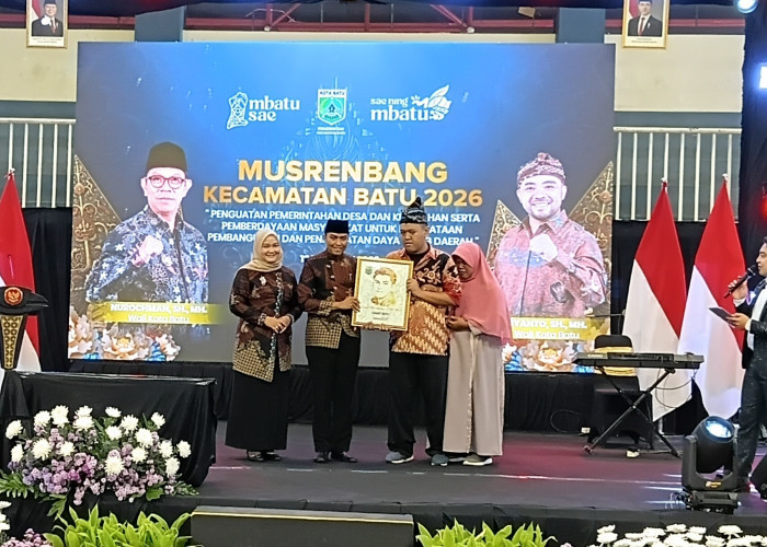 Pemkot Batu Alokasikan Rp46,1 M untuk Pembangunan Wilayah Kecamatan Batu Tahun 2026