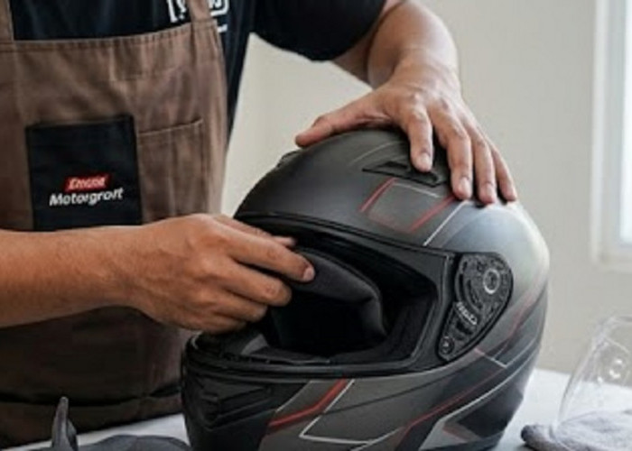 Sering Dipakai Setiap Hari? Begini Cara Merawat Helm agar Tetap Bersih