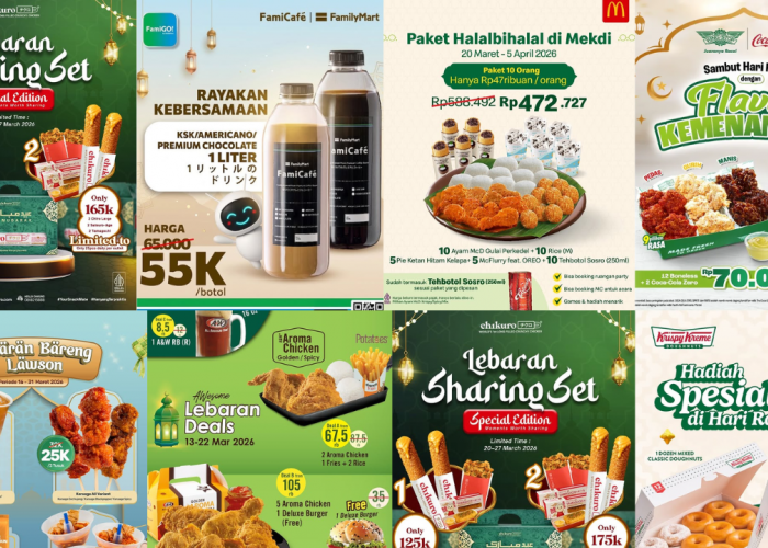9 Daftar Promo Makanan Lebaran 2026, Ada Feel Matcha, Chikuro, hingga FamilyMart