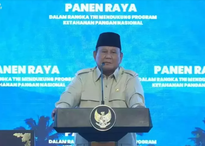 Panen Raya TNI di Malang, Prabowo Apresiasi Semangat Gotong Royong Bangun Swasembada Pangan