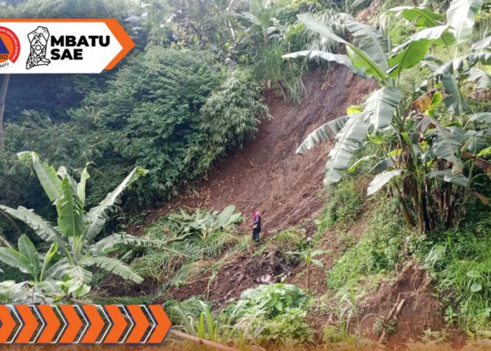 Longsor Lagi di Gunungsari, Bumiaji, Material Tanah Sempat Tutup Sungai Brau