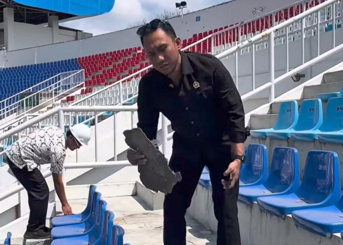 Anggota DPRD Kabupaten Malang Sidak Stadion Kanjuruhan, Temukan Puluhan Titik Kerusakan