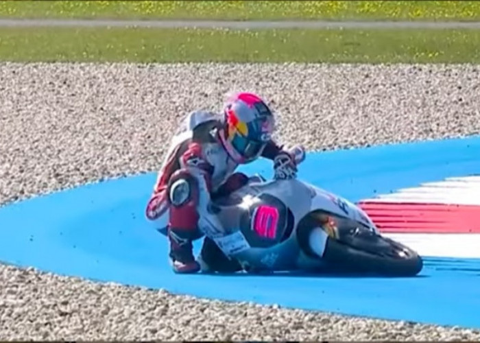 Veda Ega Nilai Honda NSF250RW Sudah Kompetitif di Assen, Crash Jadi Pelajaran Berharga Jelang Sachsenring