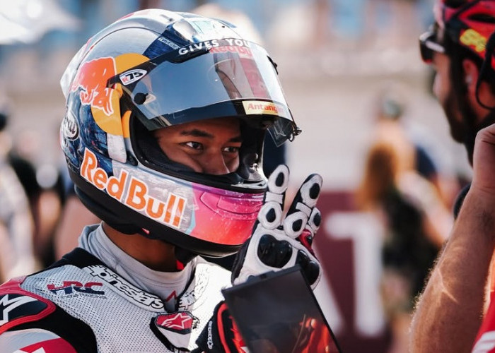 Veda Ega Pratama Telat Panas di Misano, Kecepatan Muncul Saat Poin Terlanjur Lepas
