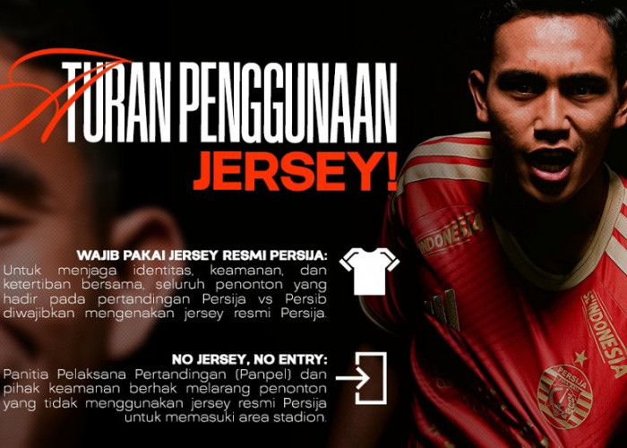 Persija Jakarta Terapkan Aturan Jersey saat Lawan Persib Bandung di GBK