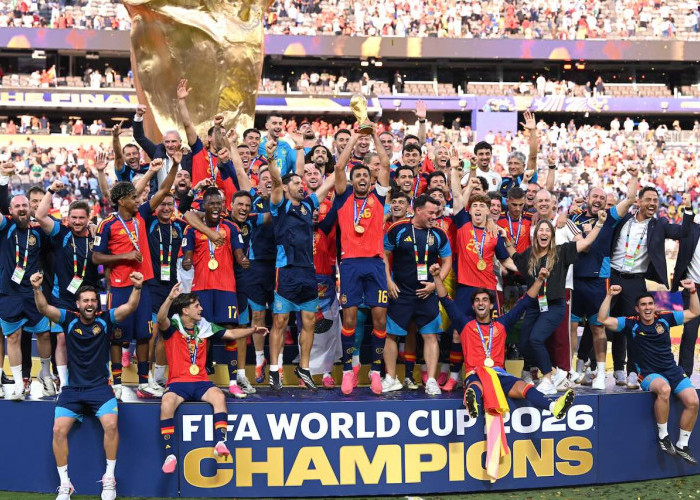 Spanyol Juara Piala Dunia 2026 Sekaligus Pecahkan Rekor 38 Laga Tak Terkalahkan di Eropa