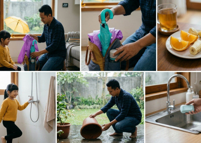 Musim Hujan Mulai Tiba, Ini 6 Tips Menjaga Kesehatan agar Tetap Bugar