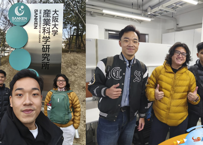 Mahasiswa FILKOM Program UB STARS, Jalani Internship Riset di The University of Osaka