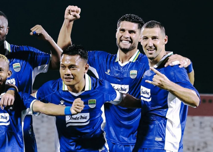 Persib Menang Telak 3-0 atas Sabah FC, Maung Bandung Tampil Dominan di Bali