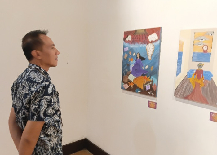 Pameran Jajah Ranja di Galeri Raos Batu, 34 Mahasiswa UB Ekspresikan Mimpi Masa Kecil