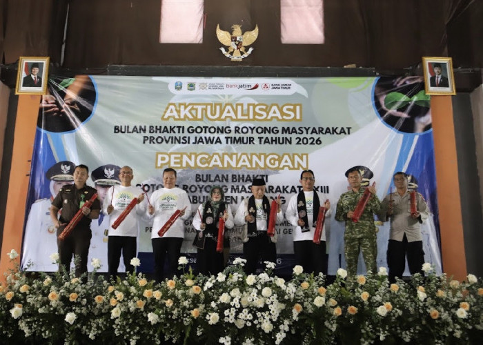 Peringatan BBGRM ke-23 di Pujon, Bupati Sanusi Tegaskan Kepemimpinan Kolaboratif di Kabupaten Malang