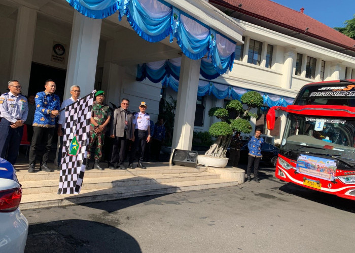 332 Warga Ikuti Mudik Gratis Pemkot Malang, 9 Bus Diberangkatkan ke Sejumlah Daerah di Jatim