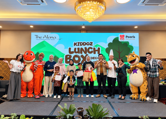 Kiddoz Lunch Box Decoration di The Alana Malang, Ibu dan Anak Adu Kreativitas