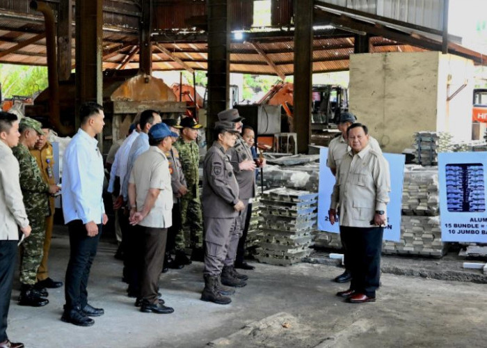 Kejaksaan Sita 6 Smelter Ilegal, Prabowo: Selamatkan Kerugian Negara Rp300 T