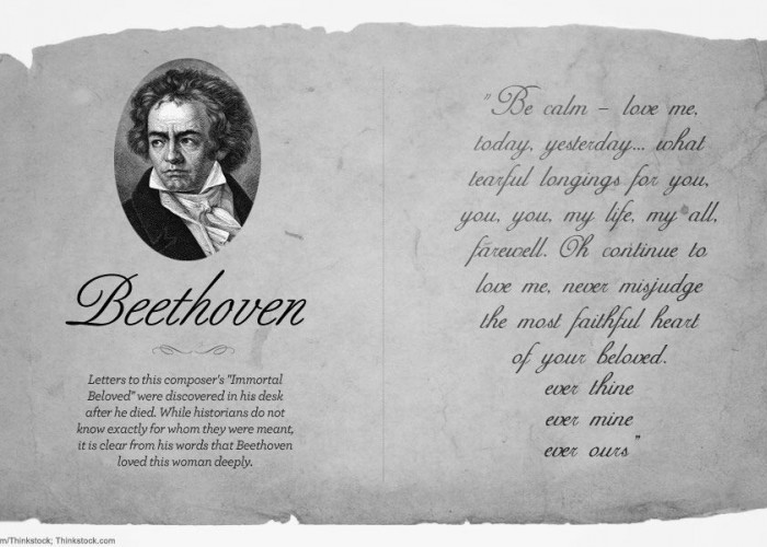 Hari Menulis Surat Sedunia: Surat Cinta Beethoven untuk “Kekasih Abadi” yang Tak Pernah Sampai