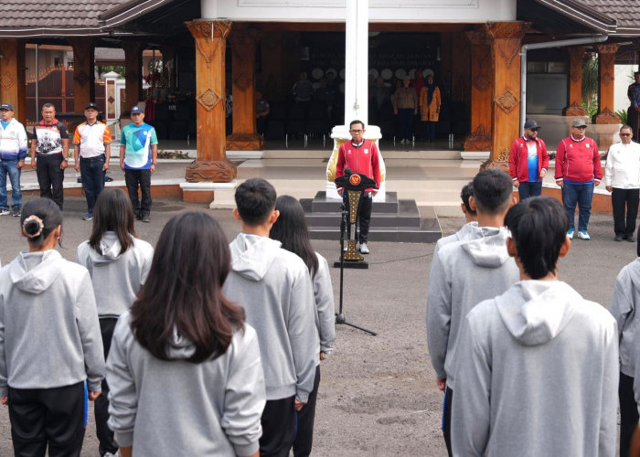 Nurochman Lepas 48 Atlet Kota Batu ke POPDA XV dan PEPARPEDA III Jatim 2026