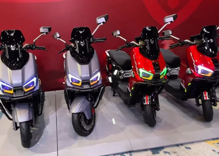 TAILG GF80L Jadi Sorotan, Motor Listrik Jarak Tempuh 120 Km dengan Dual Baterai Lithium