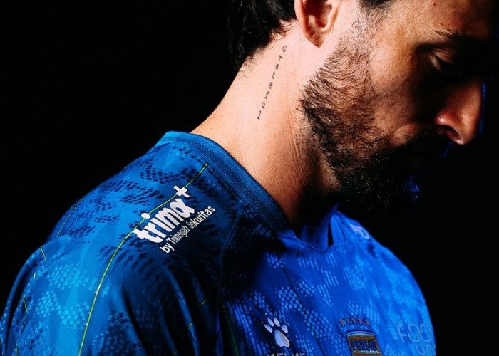 Detail jersey Persib 2026/2027 terungkap, warna biru tetap dominan dan ada simbol baru