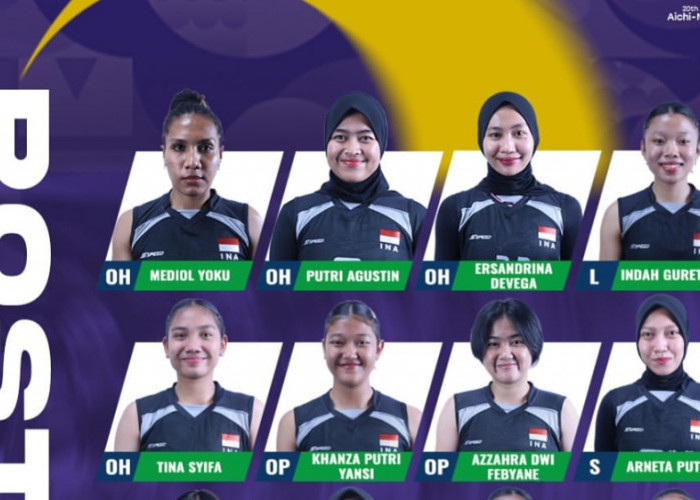 Asian Games 2026: Timnas Voli Putri Indonesia Satu Pool dengan Jepang dan Nepal