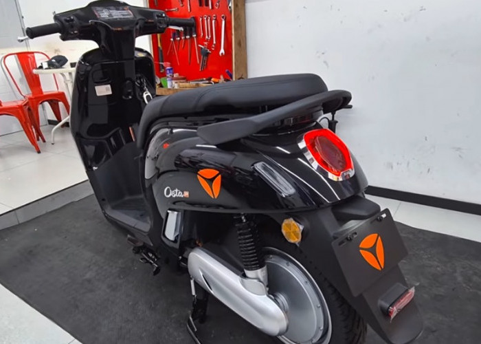 Bukan Cuma Jarak Tempuh 150 Km, Yadea Osta P Dibekali Fitur yang Jarang Ada di Motor Listrik Sekelasnya