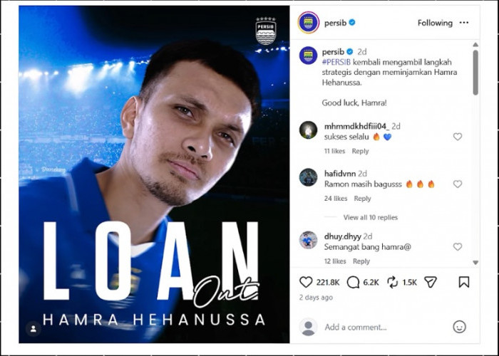 Persib Mulai Pangkas Skuad, Dua Pemain Dipinjamkan Jelang Musim 2026-2027