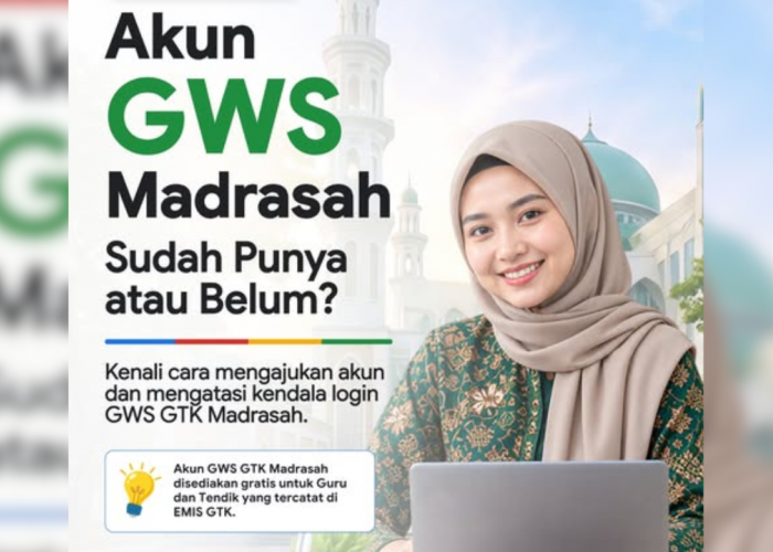 Cara Ajukan Akun GWS GTK Madrasah 2026 di EMIS, Guru dan Tendik Perlu Cek Menu Ini