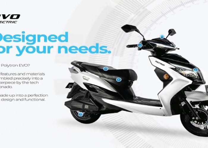 Polytron Evo Motor Listrik: Spesifikasi Gahar 3000 Watt, Jarak 200 KM Jadi Andalan