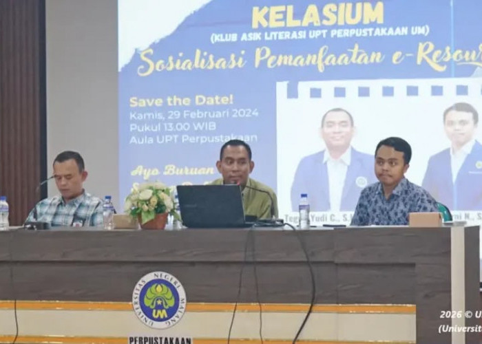 Pustakawan UM: Era AI Justru Membuat Profesi Pustakawan Semakin Penting