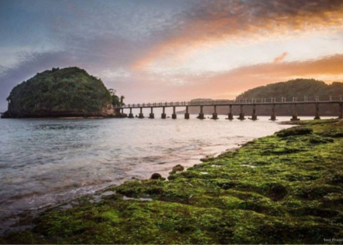 Pantai Jembatan Panjang, Destinasi Unik di Malang Selatan Paduan Buatan Manusia dan Keindahan Alam
