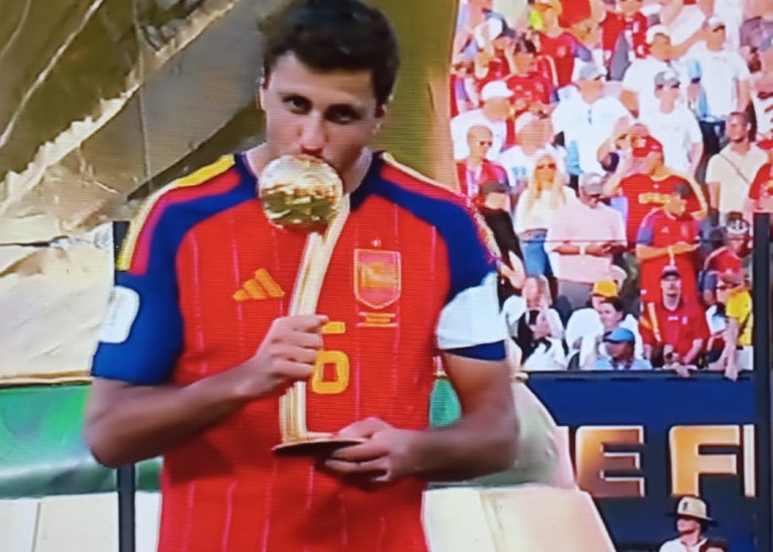 Rodri Raih Golden Ball Piala Dunia 2026, Jadi Aktor Utama Spanyol Rebut Gelar Juara Dunia