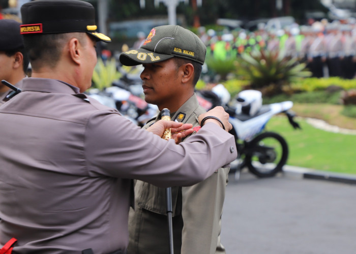 Polresta Malang Kota Gelar Apel Operasi Lilin Semeru 2025, Siagakan 400 Personel Amankan Nataru