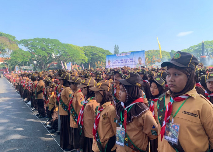 Pimpin Peringatan Hari Pramuka ke-64 Kota Malang, Wali Kota Serahkan Penghargaan bagi Pramuka Beprestasi