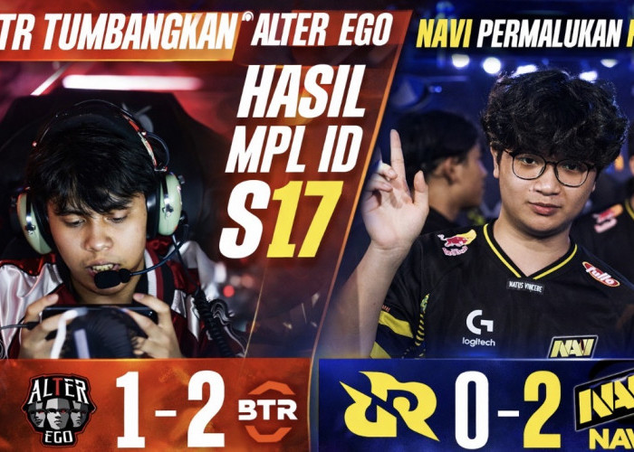 Hasil Match Hari Pertama Week Pertama: BTR Tumbangkan AE 2-1, NAVI Permalukan 'Super Team' RRQ 2-0 di MPL ID 