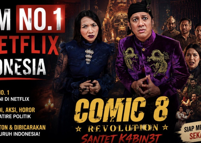 Comic 8 Revolution: Santet K4bin3t Jadi Film Nomor 1 di Netflix Indonesia