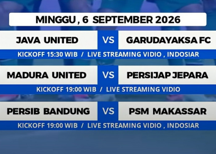 9 Laga Buka BRI Super League 2026-2027, Persib vs PSM Jadi Sorotan Pekan Pertama