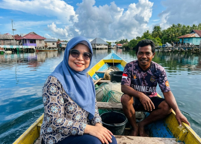 Mantri BRI Titin Menembus Ombak Kaledupa, Jaga Asa Ekonomi Warga Wakatobi
