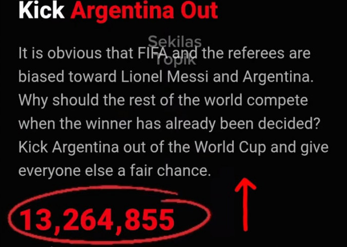 Petisi Usir Argentina dari Piala Dunia Tembus 13 Juta Tanda Tangan, Lionel Scaloni Akhirnya Buka Suara